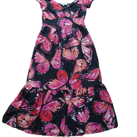 MIMI CHICA DRESS WOMEN SIZE M MULTICOLOR LONG - Picture 10 of 10